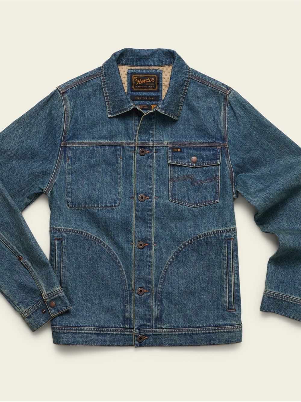 HOWLER BROTHERS - Lightweight Denim Depot Jacket - MEDIUM - NWT